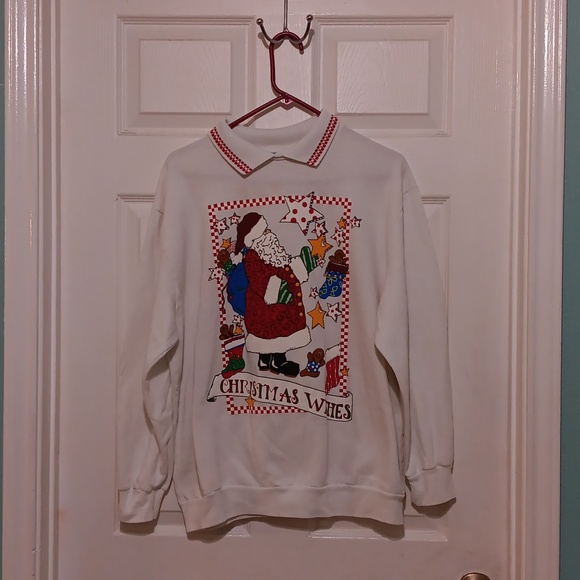 VINTAGE CHRISTMAS SWEASHIRT - Picture 2 of 15